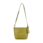Preview: Cassie Tasche von BULL&HUNT in Lime mit Henkel und Innenfächern